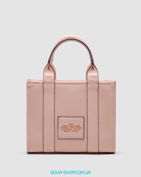 Жіноча сумка Marc Jacobs The Leather Small Tote Bag Powder Premium фото