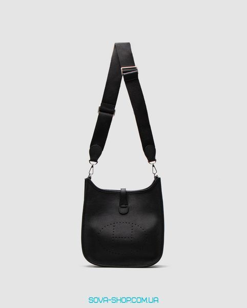 Жіноча сумка Hermes Evelyne 28 Black Premium фото