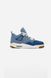 Чоловічі та жіночі баскетбольні кросівки Nike Air Jordan 4 Retro &ldquo;Denim Worn Blue&rdquo; Premium re-128480 фото 5