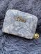 Женский набор Christian Dior Small Lady Dior My ABCDIOR Bag Light Blue сумочка, украшение, Premium re-128430 фото 7