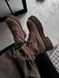 Зимові жіночі черевики з хутром Miu Miu Boots Light Brown re-126358 фото 6
