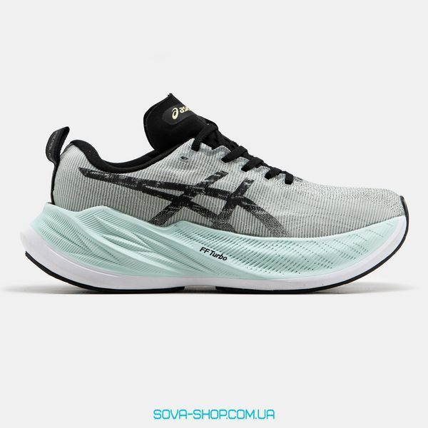 Женские кроссовки Asics Superblast Grey Mint фото