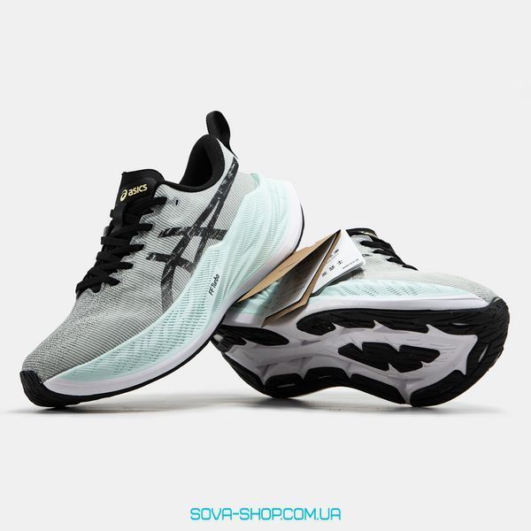 Женские кроссовки Asics Superblast Grey Mint фото