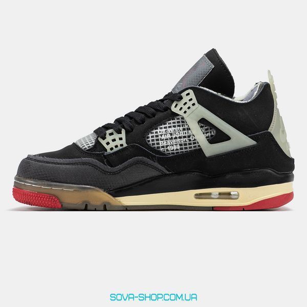 Чоловічі баскетбольні кросівки Nike Air Jordan 4 x "OFF-White" Premium фото
