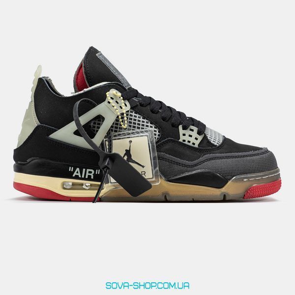 Чоловічі баскетбольні кросівки Nike Air Jordan 4 x "OFF-White" Premium фото