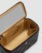 Жіноча сумка Chanel Classic Brown Lambskin Pearl Crush Vanity Bag Premium re-12606 фото 4