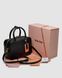 Женская сумка Miu Miu Leather Top-Handle Bag Black Premium re-11480 фото 1
