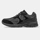 Чоловічі зимові кросівки New Balance 2002R Black Хутро re-9803 фото 1