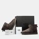 Жіночі та чоловічі зимові ботинки UGG Classic Mini Brown Premium re-9580 фото 9