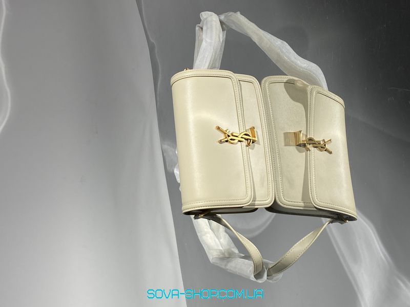 Жіноча сумка Yves Saint Laurent Medium Solferino Cream Premium фото