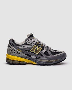 Мужские кроссовки New Balance 1906R Castlerock Black Yellow фото