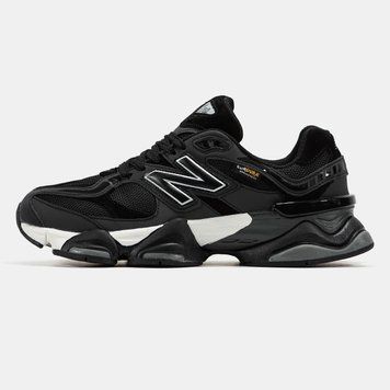 Мужские кроссовки New Balance 9060 Cordura (Termo) Black White фото