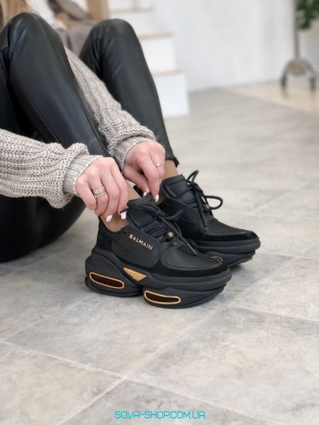 Женские ботинки FASHION SNEAKERS BALMAIN BOLD MIXED LEATHER фото