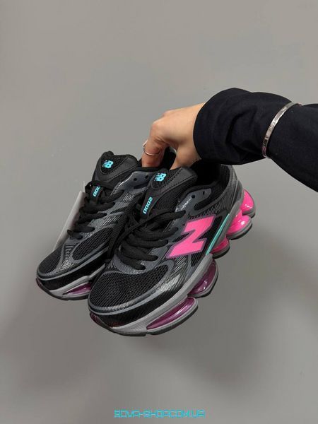 Жіночі кросівки New Balance ABZORB 2000 Black / Pink / Blue фото