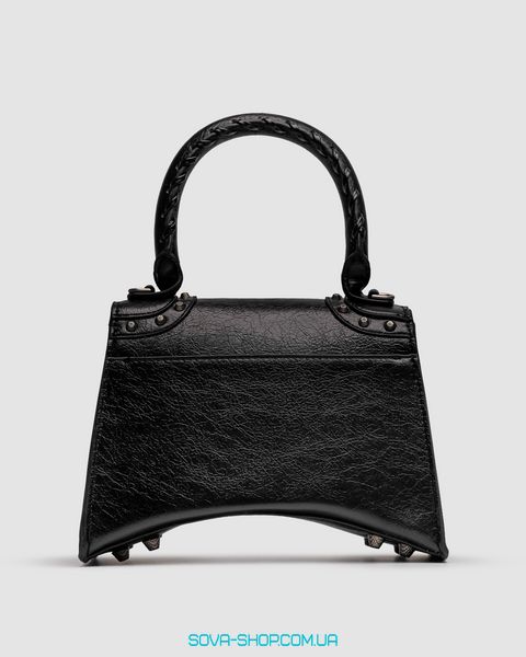 Жіноча сумка Balenciaga Hourglass X Le Cagole Black Premium фото