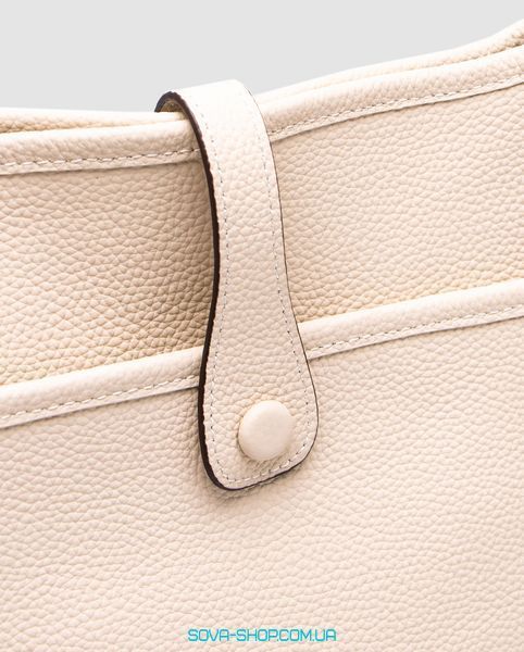 Женская сумка Hermes Evelyne 28 Cream Premium фото