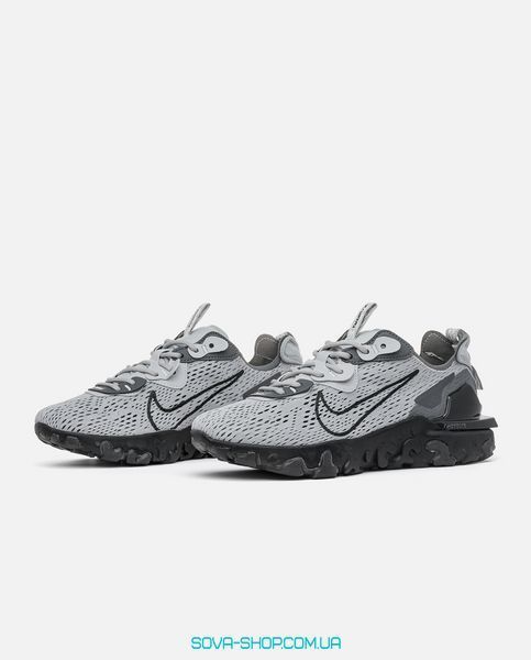 Чоловічі кросівки Nike React Vision Grey фото