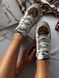 Жіночі кросівки GG Kers White Leopard Sneakers Premium re-11083 фото 7