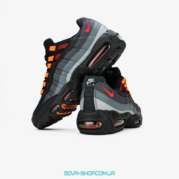 Чоловічі кросівки Nike Air Max 95 "Black Hyper Crimson" фото