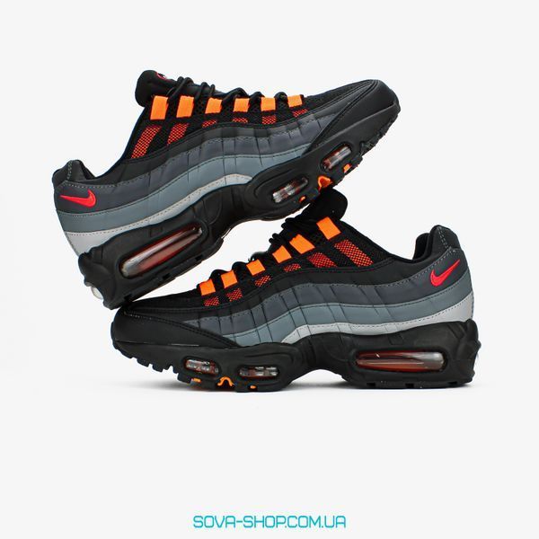 Чоловічі кросівки Nike Air Max 95 "Black Hyper Crimson" фото