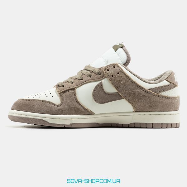 Чоловічі та жіночі кросівки Nike SB Dunk Low Retro Sail/Malt-Metallic Gold Mini Swoosh фото