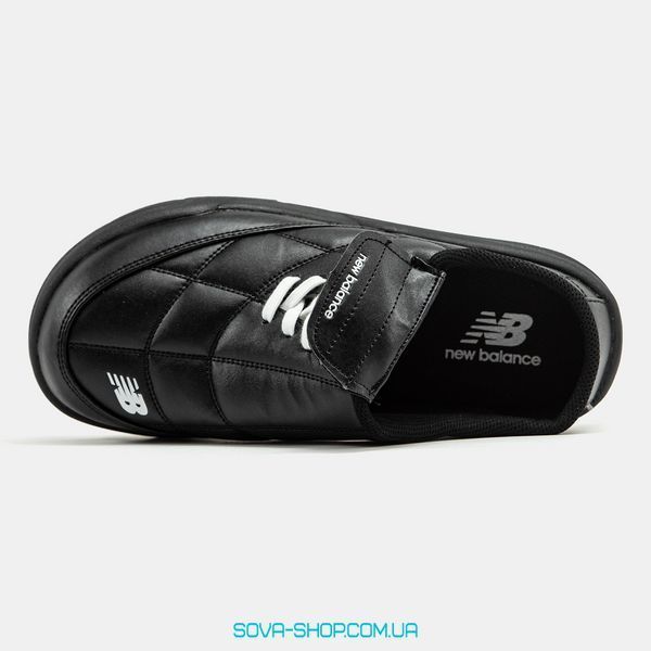 Мужские и женские кроссовки New Balance Terrace Mule Leather Black фото