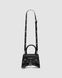 Жіноча сумка Balenciaga Hourglass X Le Cagole Black Premium re-11086 фото 5