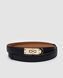 Ремінь Hermes Kelly 18 Belt Black Leather Premium re-128208 фото 4