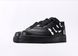 Мужские и женские кроссовки Nike Air Force COMME des GAR&Ccedil;ON BLACK Premium re-127020 фото 2