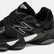 Чоловічі кросівки New Balance 9060 Cordura (Termo) Black White re-129654 фото 10