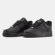 Чоловічі зимові кросівки Nike Air Force 1 '07 Black Хутро re-9837 фото 6