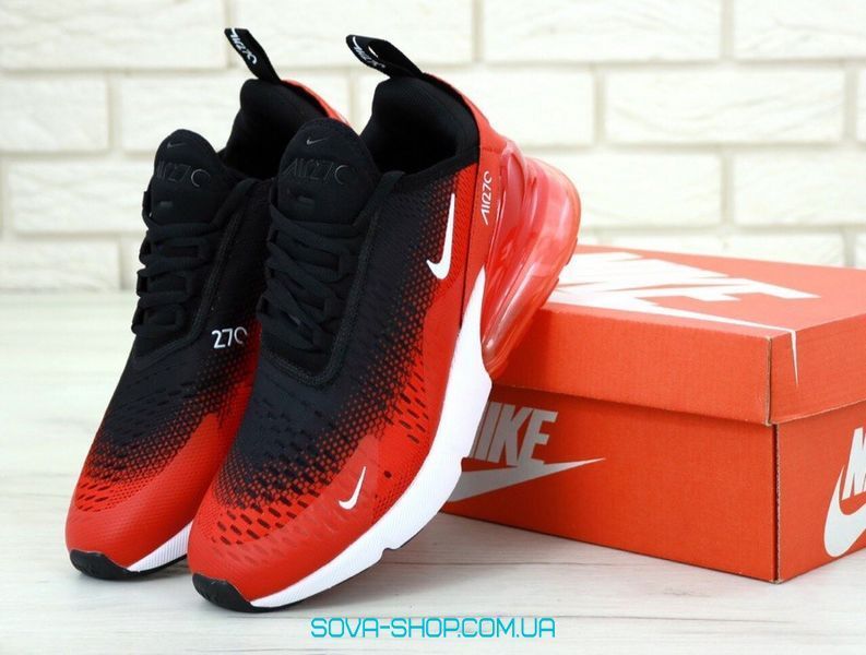 Чоловічі кросівки Air Max 270 Red|Black Nike фото