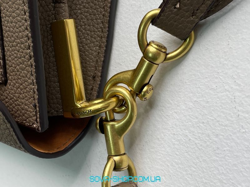 Жіноча сумка Coach Tabby Shoulder Bag 26 Dark Stone Premium фото
