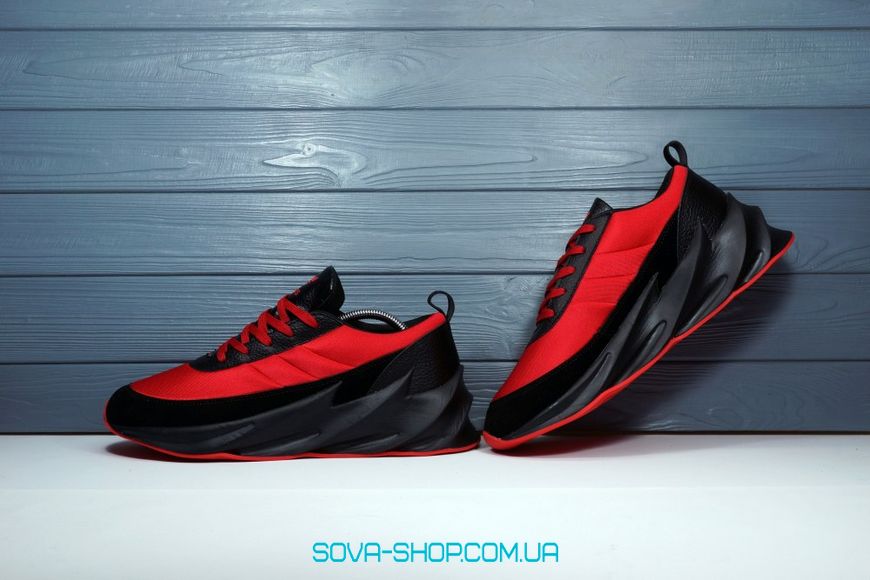 Чоловічі кросівки Adidas Sharks Boost Red Black фото