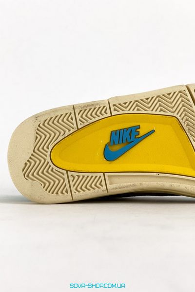 Чоловічі баскетбольні кросівки Nike Air Jordan 4 Retro Brown Beige фото