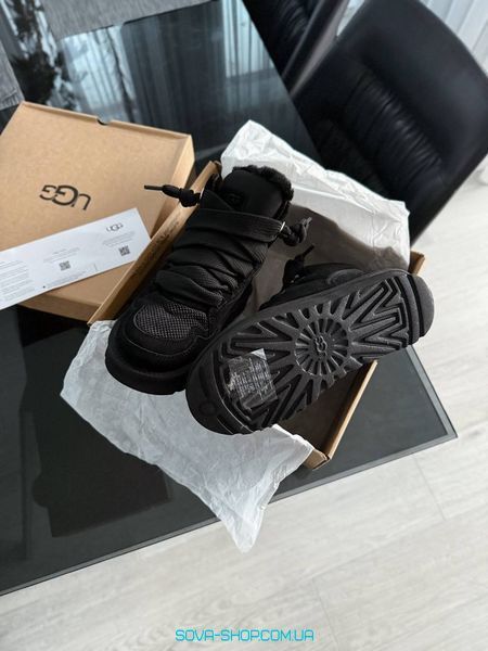 Жіночі зимові ботинки UGG Highmel Sneaker Black PREMIUM фото