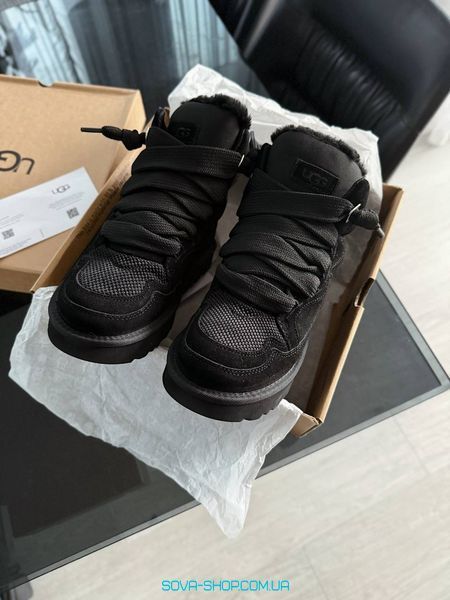 Жіночі зимові ботинки UGG Highmel Sneaker Black PREMIUM фото
