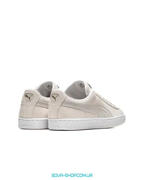 Оригинальные женские кроссовки Puma Suede Light Grey 374915-10 фото