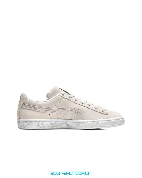 Оригинальные женские кроссовки Puma Suede Light Grey 374915-10 фото