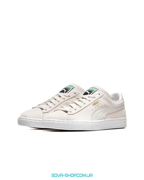 Оригінальні жіночі кросівки Puma Suede Light Grey 374915-10 фото