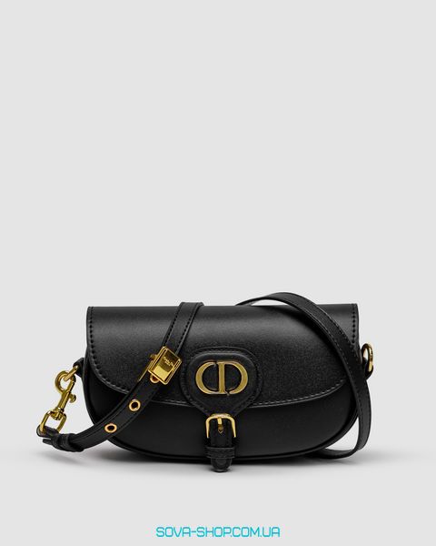 Жіноча сумка Christian Dior Bobby East-West Bag Black Box Calfskin Premium фото