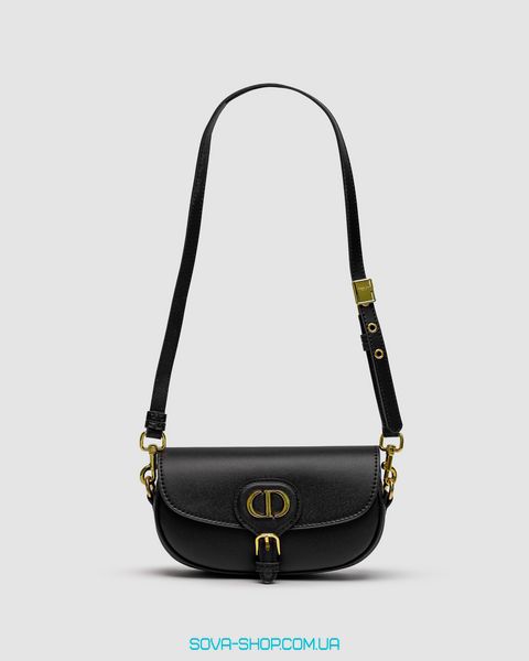 Жіноча сумка Christian Dior Bobby East-West Bag Black Box Calfskin Premium фото