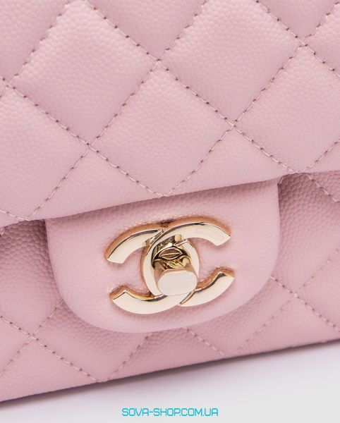 Жіноча сумка Chanel Classic 2.55 Medium Double Flap in Pink Premium фото