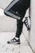 Чоловічі кросівки Adidas Niteball Black White re-5644 фото 8