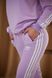 Жіночий костюм : світшот-штани (2 пари носків у подарунок) Adidas Ліловий re-4714 фото 5
