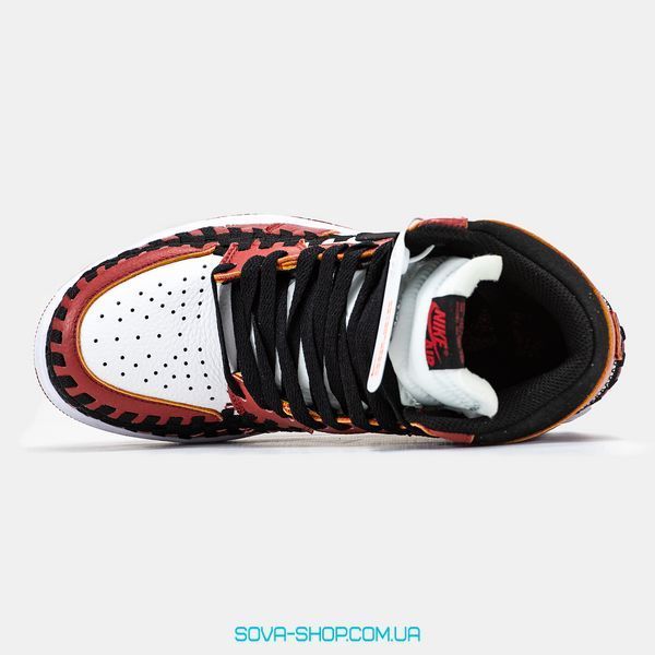 Мужские баскетбольные кроссовки Nike Air Jordan 1 Retro x Union L.A Black Red White фото