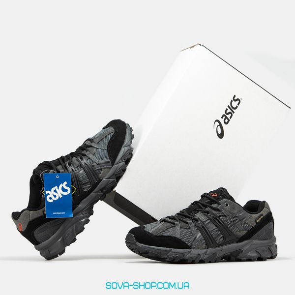 Мужские кроссовки Asics Gel-Sonoma 15-50 Gore-Tex TERMO❄ Black Grey фото