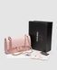 Жіноча сумка Chanel Classic 2.55 Medium Double Flap in Pink Premium re-127416 фото 1