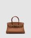 Жіноча сумка Hermes Birkin 30 Brown Premium re-126893 фото 3