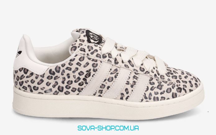 Женские кроссовки Adidas Campus 00s “Cream Leopard” фото